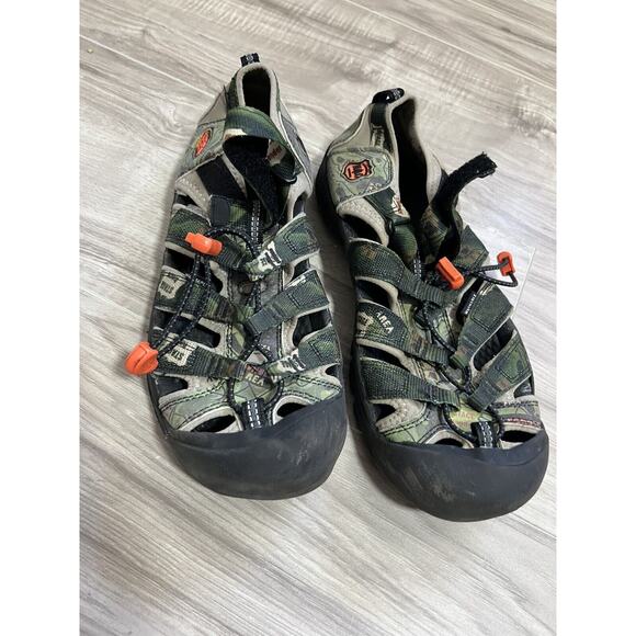 KEEN Sandals NEWPORT H2 Easy to Walk RETRO ACO CAMO Print